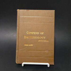 🔥 SOLD! 1922 Compend of Bacteriology Pitfield antique Hardcover 4th Edition